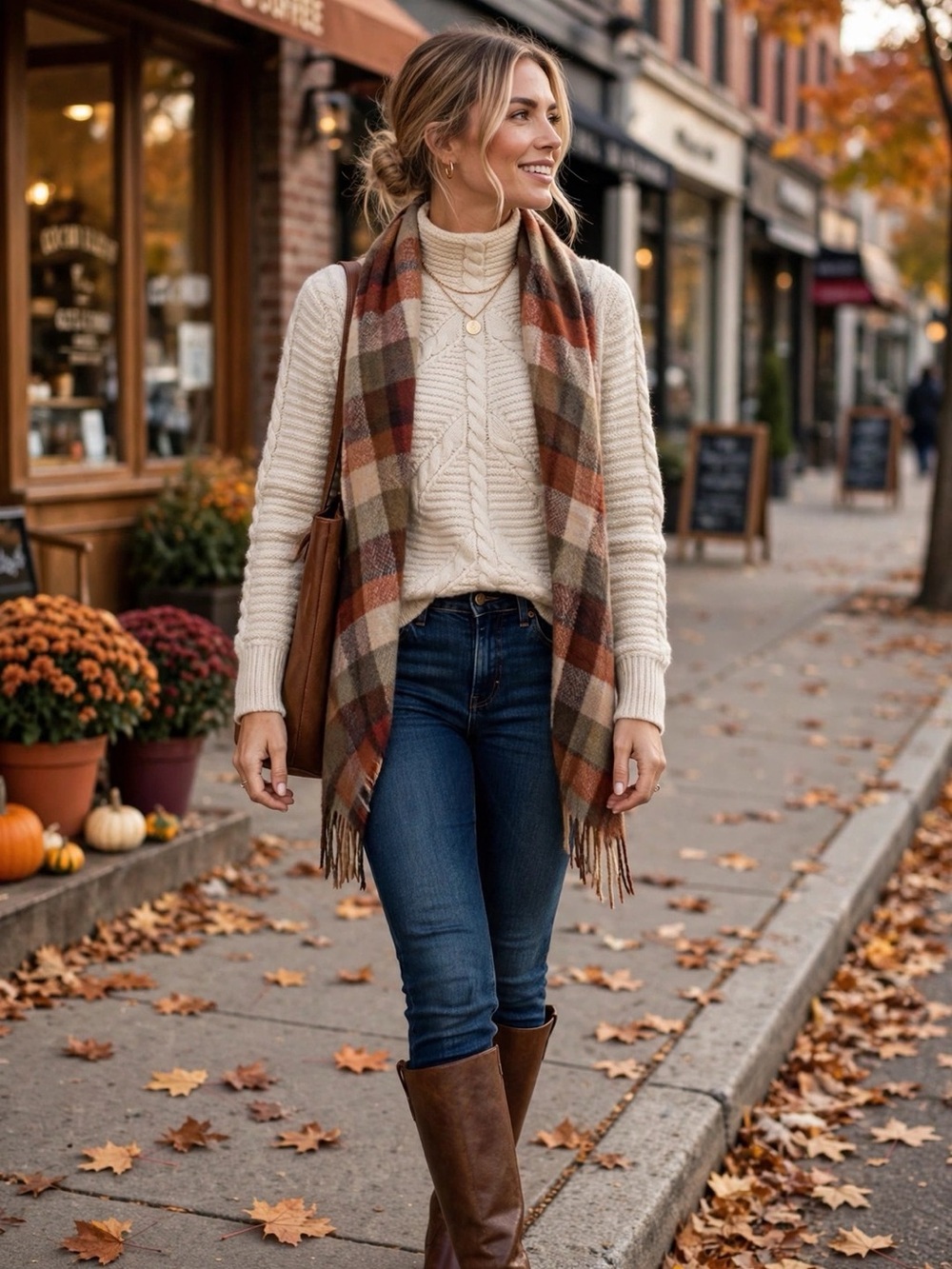 Gap Cream Cable Knit Turtleneck Sweater Alpaca Wool Blend | Size S